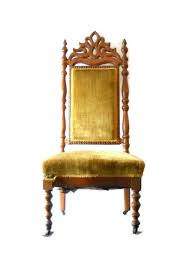 Victorian Revival Parlor Chair Gentleman S High Back Etsy Parlor Chair Chair Hall Chair