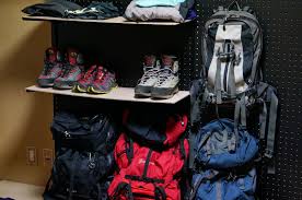 登山道具の収納 有孔ボードを使った壁棚編 cupboard storage shoe cupboard laundry clothes