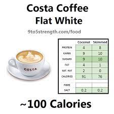 How Many Calories In Costa Coffee