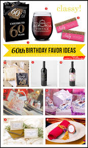 Try that all the guests come dressed up to the party, surely the older ones will remember that time. 60th Birthday Favor Ideas For Mom With Sophistication The Shop At Bellenza