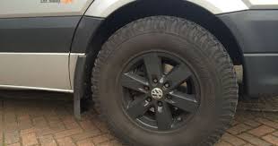 Vw Crafter With Bf Goodrich 265 75r16 Tyres On Carre 16x7 Alloys Vw Crafter Volkswagen Cc Vw Cc