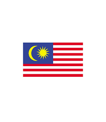 The flag of malaysia also goes by the malay name jalur gemilang or 'stripes of glory'. Malaysia Courtesy Flag 2x3 Ft