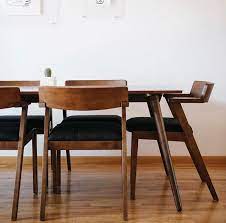 Find great deals on ebay for mid century modern dining chairs. Zola Black Leather Dining Chair Dining Chair Design Scandinavian Dining Chairs Midcentury Modern Dining Chairs