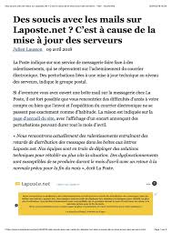 Orange avec afp , publié le lundi 09 avril 2018 à 13h49. Sujet Groupe Mails Arrivent Beaucoup De Retard Comment Ca Marche