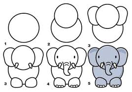 How To Draw Animals Art Drawing Parenting Animal Elephant Drawing Easy Animal Drawings Easy Drawings For Kids