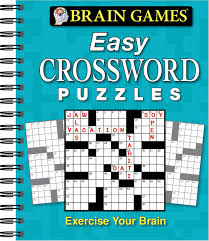 Usa daily crossword fans are in luck—there's a nearly inexhaustible supply of crossword puzzles online, and most of them are free. Amazon Com Brain Games Easy Crossword Puzzles 9781450852265 Publications International Ltd Brain Games Books