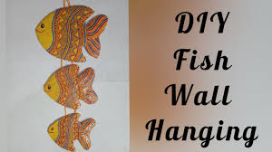 Maybe you would like to learn more about one of these? Diy Fish Wall Hanging How To Make Beautiful Wall Hanging At Home Wall Hanging Using Plaster Of Paris Youtube