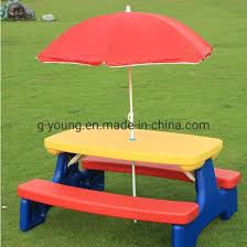 Shop for kids plastic chairs online at target. Outdoor Plastic Folding Kids Outdoor Sunshade Chair And Table China Garden Table Chair Furniture Made In China Com