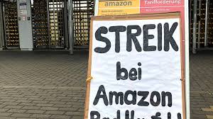 To (go on) strike, to go on strike, to pack up, come out, strike. Amazon Mitarbeiter Streiken In Hessen Am Black Friday