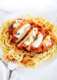 Easy Baked Chicken Parmesan I Heart Naptime Recipe In 2020 Chicken Parmesan Recipes Baked Chicken Parmesan Easy Chicken Parmesan Recipe Baked