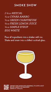 Smoke Show Cocktails Mezcal Cocktails Alcohol Drink Recipes