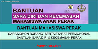 Program dermasiswa b40 ini mensasarkan pelajar yang sedang mengikuti pengajian peringkat diploma di institusi yang dikenalpasti daripada latar belakang keluarga b40 untuk diberi penajaan secara permohonan bagi program dermasiswa ini dibuka mulai 12 julai hingga 25 julai 2021. Bantuan Mahasiswa Perak Bantuan Sara Diri Kecemasan 2021 Keptennews Com