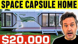 The Tiny Home For $20,000 | Chinese Space Capsule House