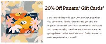 Check panera gift card balance. 20 Off Panera Gift Cards Danny The Deal Guru