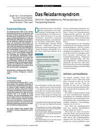 Schwarzer stuhlgang kann ein anzeichen für ernste erkrankungen sein. Das Reizdarmsyndrom Definition Diagnosesicherung Pathophysiologie Und Therapiemoglichkeiten