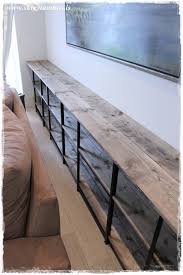 Industrial Shelving Made With Ikea Hyllis Galvanized Steel Shelving Units 15 Each Spray Painted With Black Matte And Stained Haus Deko Haus Projekte Wohnen