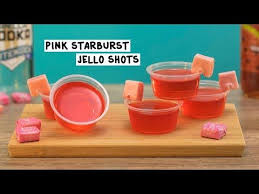 Birthday Cake Jello Shots Tipsy Bartender Pink Starburst Jello Shots Tipsy Bartender Recipe Pink Starburst Jello Shots Jello Shot Recipes