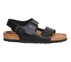 Birkenstock Sandals With Backstrap Birkenstock Milano Sandals Black Sandals Two Strap Sandals Birkenstock Sandals