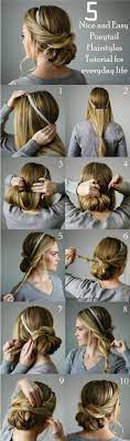 Looking For Some Nice And Easy Ponytail Hairstyles Idea We Are Here With Five Nice And Easy Ponytail Ha Haarband Frisur Frisur Hochgesteckt Flechtfrisuren