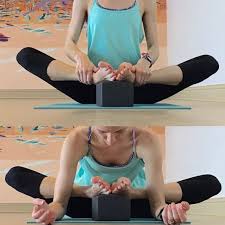 If You Would Like To Go Even Deeper You Can Elevate The Feet On The Block For An Intense Release Easy Yoga Workouts How To Do Yoga Yoga Postures