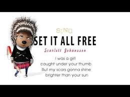 Set It All Free Sing 2016 Soundtrack Tous En Scene Scarlett Johansson Youtube Sing 2016 Singing Scarlett Johansson