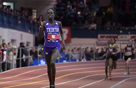 She gave up her remaining eligibility and turned pro before olympic trials. Athing Mu National Hs Leader In 4 Events Track Field News