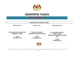 Doc Deskripsi Tugas Azzanawawy Samat Academia Edu