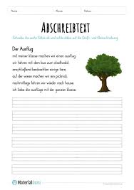 Lesen sie den text und berichten sie kurz (2—3 sätze), worum es in diesem text geht. Abschreibtexte Materialguru