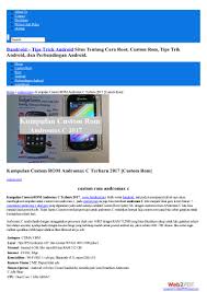 Cara install twrp andromax es (c46b2g). Custom Rom Viperos Untuk Lenovo A6000 Dan Lenovo A6000 Plus