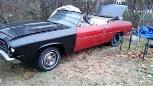 Rare 1969 Beaumont Convertible Project Chevrolet Chevelle Project Cars For Sale Chevelle