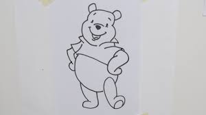 It is more fun to talk with someone who doesn't use long, difficult words but rather short, easy words like what about lunch? How To Draw Winnie Pooh Disney Youtube