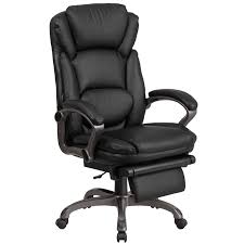 Flash Furniture Executive Reclining Swivel Office Chair With Padded Armrests In 2020 Swivel Office Chair Executive Office Chairs Black Office Chair