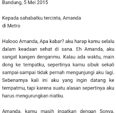 Perlu diketahui, penggunaan surat pada waktu ini semakin jarang. 10 Contoh Surat Pribadi Terlengkap Untuk Tugas Sekolah Suratku Id