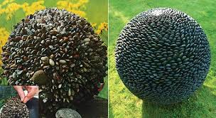 Dort, wo sie sich am besten fühlen, nämlich in ihrem garten, können sie anfangen endlich kreativ zu werden. Gartendeko Selber Machen Diy Gartenkugeln Freshouse