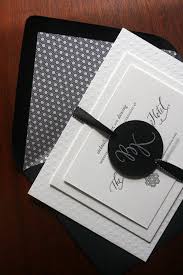 Kristina Brock S Modern Black And White Wedding Invitations Black Wedding Invitations White Wedding Invitations Classy Wedding Invitations