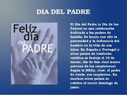 El primer día dedicado al padre de carácter pagano fue creado en 1912 en los estados unidos con la intención de complementar el día de la madre en la en 1898 cuando tenía 16 años su madre murió, dejando solo a su padre william jackson smart con sonora y sus cinco hermanos menores en una. Dia Del Padre