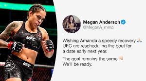 Gabi garcia versus amanda nunes full fight video breakdown by paulie g. Espn Mma On Twitter Megan Anderson Says Her Fight With Amanda Nunes Who Withdrew From Ufc 256 Will Be Rescheduled For Early Next Year Via Megana Mma Https T Co Bdittwaw9a
