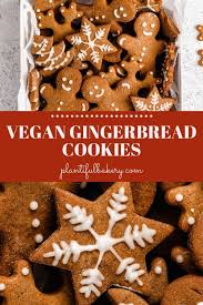 Vegan Gingerbread Cookies With Icing Recipe Recipe Vegan Gingerbread Cookies Vegan Gingerbread Gingerbread Cookies