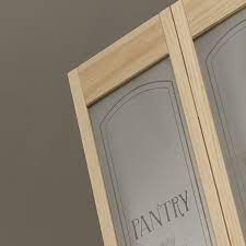 Before i carried one of the doors into the. Pantry Bifold Door By Ltl Home Products