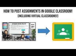 How To Post Assignments In Google Classroom Youtube In 2020 Google Classroom Classroom Classroom Banner