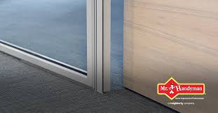 You've installed patio link pet door insert, and now its time to install a weather seal inside your glass sliding door. Fixing A Sliding Door That Sticks