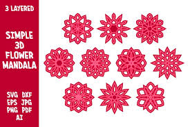Free Free 226 Simple Flower Mandala Svg SVG PNG EPS DXF File