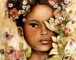 Hummingbirds Art Print, Gift for Her, Wall Art Decor, Whimsical Art Print. 