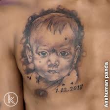 Baby potrate tattoo || kalansh tattoo || Anshuman panda ||