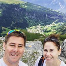 COUPLE GOALS 😍 Martin Hoole and Laura Hoole are enjoying a well deserved  break in Switzerland trekking up what seems to be a gigantic mountain!  Thankfully they have decided to wear their