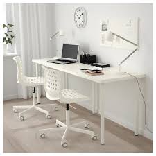 Linnmon Adils White Table 200x60 Cm Ikea Office Furniture Design Home Office Design Cheap Office Furniture