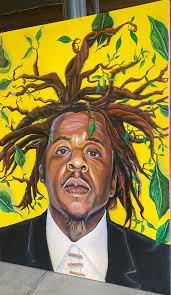 Meet the artist who created Jay-Z's stunning Rock & Roll Hall of Fame  painting