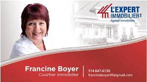 Francine boyer est décédée vendredi dernier d'une thrombose cérébrale à l'institut neurologique de montréal. Francine Boyer Courtier Immobilier Residentiel Et Commercial Home Facebook