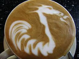 Dragon Latte Art Coffee Art Latte