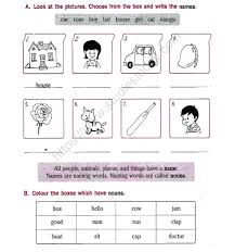 Our english worksheets for class 3 are designed in an interesting format, which includes interactive content that grabs the attention of young learners instantly. Cbse Class 1 English Nouns Worksheet Set B Practice Worksheet For English